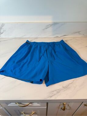 Lululemon 5inch inseam blue shorts